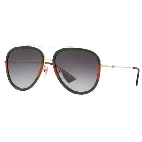 gucci 0062s 007|Gucci GG0062S Aviator Sunglasses For Men .